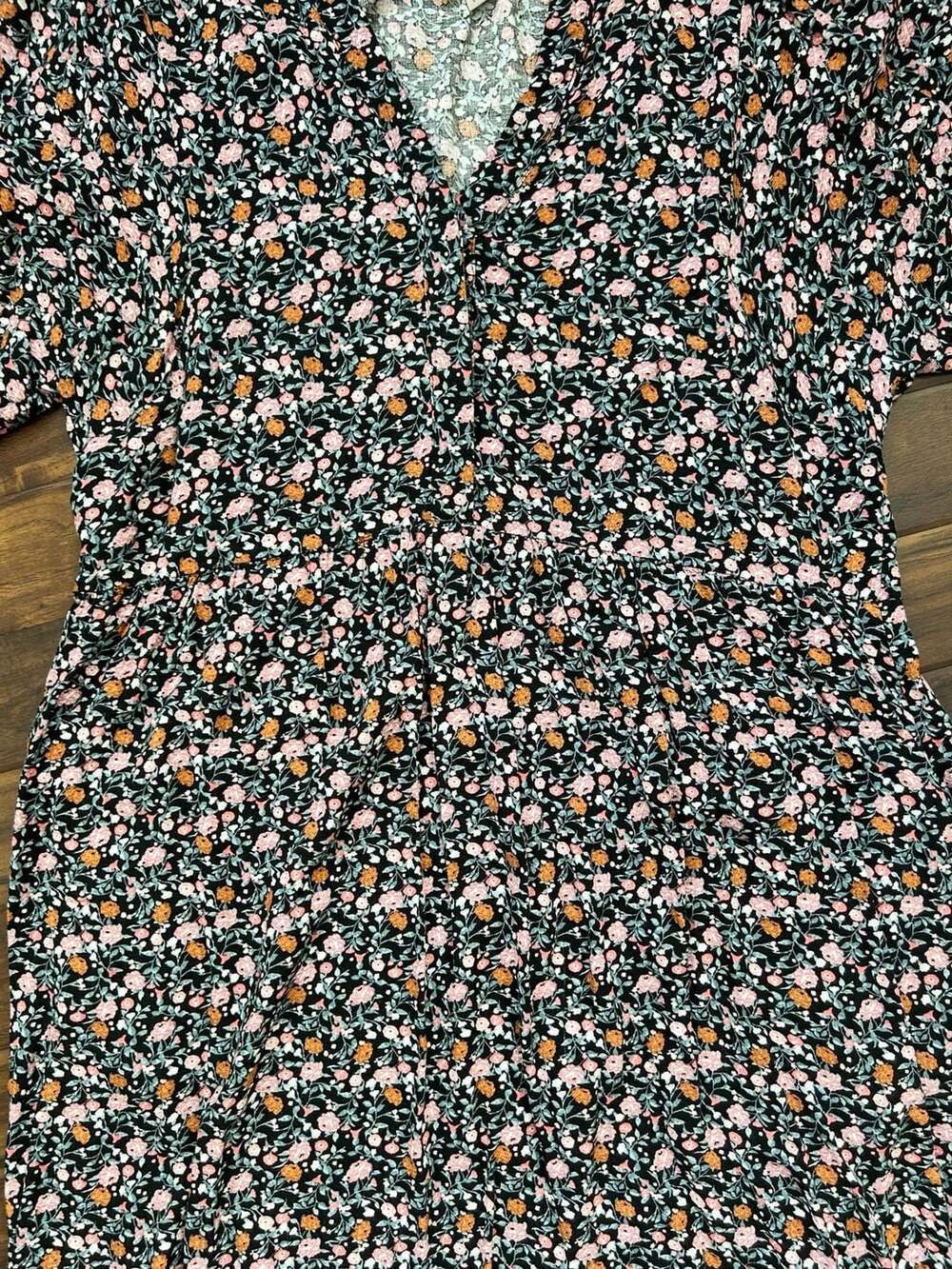 Knox Rose Women's Floral Midi Dress Size M - Picture 4 of 12
